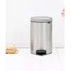Abfalleimer Brabantia 112041 12 L Rund Edelstahl