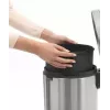 Abfalleimer Brabantia 112041 12 L Rund Edelstahl