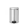 Abfalleimer Brabantia 112041 12 L Rund Edelstahl