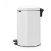 Mülleimer Brabantia 111846 20L Rund Weiß