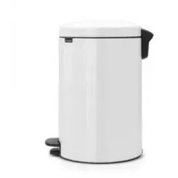 Mülleimer Brabantia 111846 20L Rund Weiß