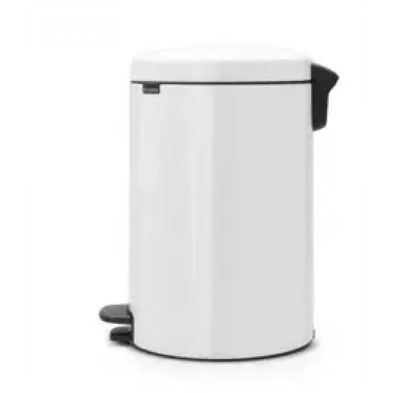 Mülleimer Brabantia 111846 20L Rund Weiß