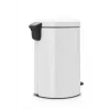 Mülleimer Brabantia 111846 20L Rund Weiß