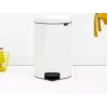 Mülleimer Brabantia 111846 20L Rund Weiß
