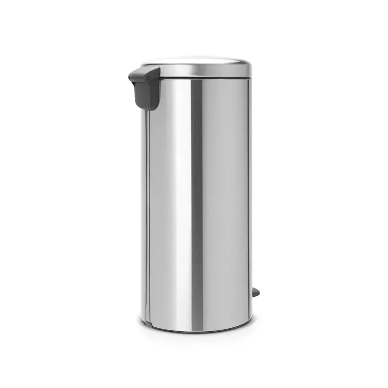Pedal Bin Brabantia newIcon Rund gebürsteter Stahl Durchmesser 30 cm