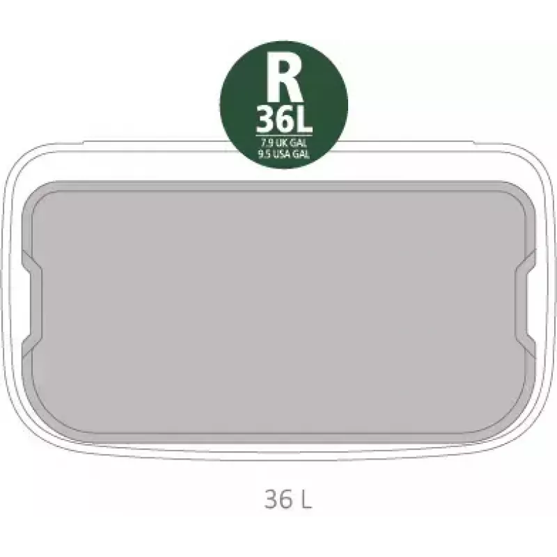 Abfalleimer Rechteckig Brabantia 121463