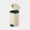 Brabantia NewIcon 20 L Runder Beiger Abfalleimer