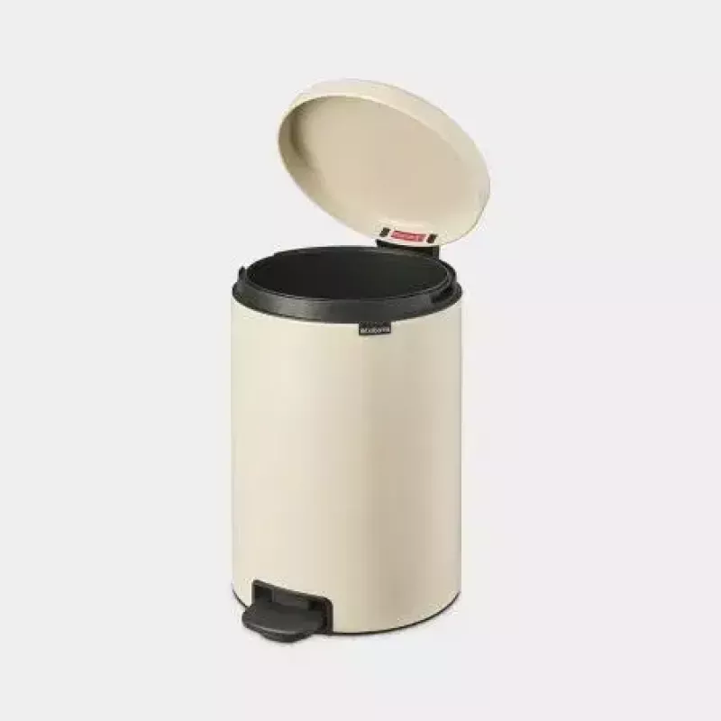 Brabantia NewIcon 20 L Runder Beiger Abfalleimer