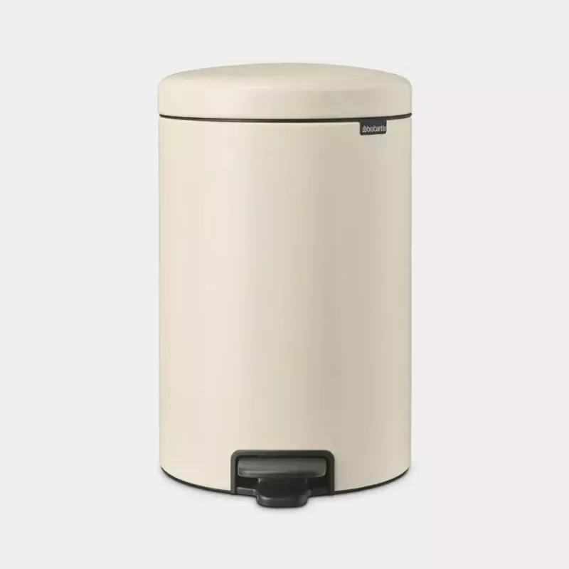Brabantia NewIcon 20 L Runder Beiger Abfalleimer