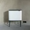 Abfalleimer Brabantia 313547 34 L rechteckig Kunststoff Weiß