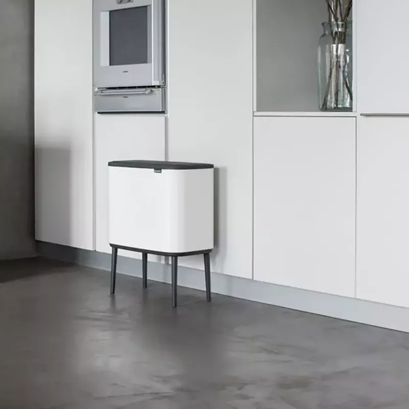 Abfalleimer Brabantia 313547 34 L rechteckig Kunststoff Weiß
