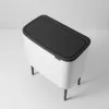 Abfalleimer Brabantia 313547 34 L rechteckig Kunststoff Weiß