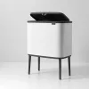 Abfalleimer Brabantia 313547 34 L rechteckig Kunststoff Weiß