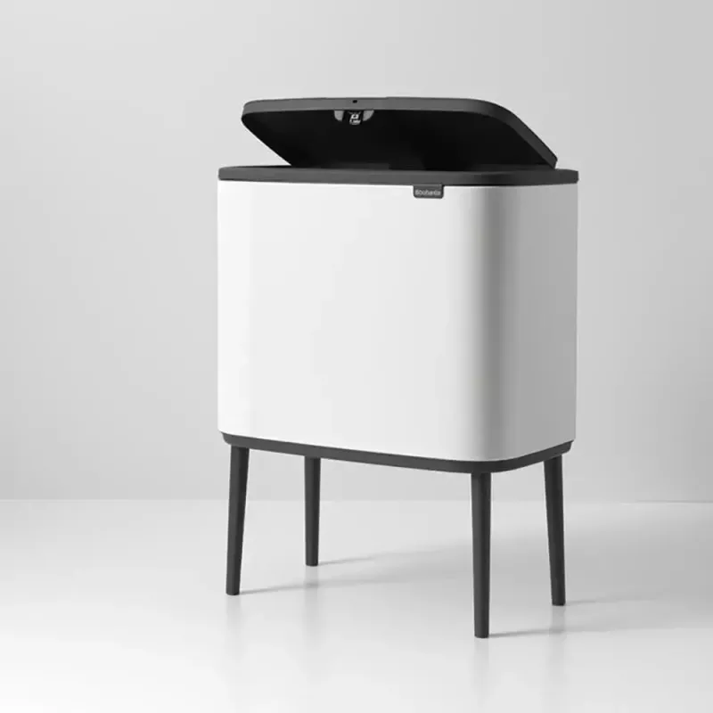 Abfalleimer Brabantia 313547 34 L rechteckig Kunststoff Weiß