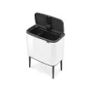 Abfalleimer Brabantia 313547 34 L rechteckig Kunststoff Weiß