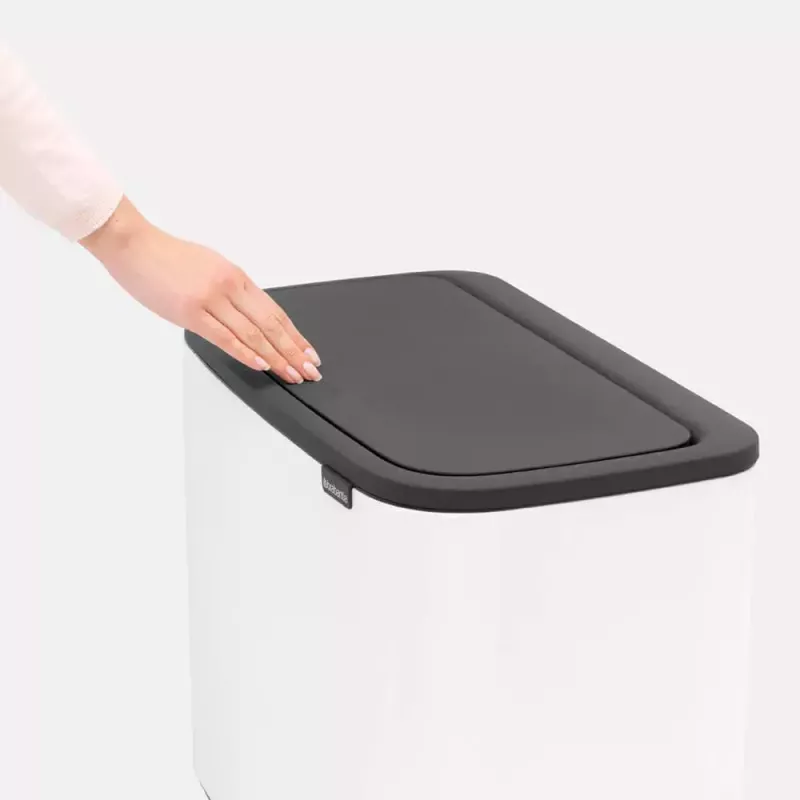 Abfalleimer Brabantia 313547 34 L rechteckig Kunststoff Weiß