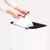 Abfalleimer Brabantia 313547 34 L rechteckig Kunststoff Weiß