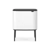 Abfalleimer Brabantia 313547 34 L rechteckig Kunststoff Weiß