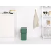 Mülleimer Brabantia 129827 16L rechteckig Kunststoff Grün