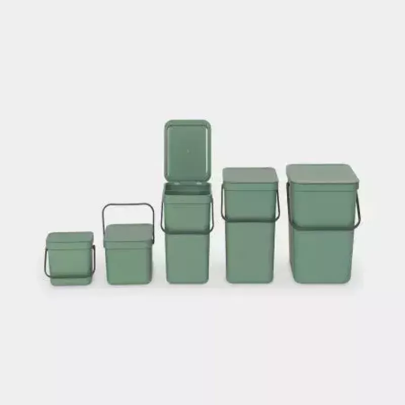 Mülleimer Brabantia 129827 16L rechteckig Kunststoff Grün