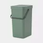 Mülleimer Brabantia 129827 16L rechteckig Kunststoff Grün