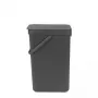 Mülleimer Brabantia 109966 16L Rechteckig Grau