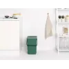 Mülleimer Brabantia 129964 25 L rechteckig Kunststoff grün