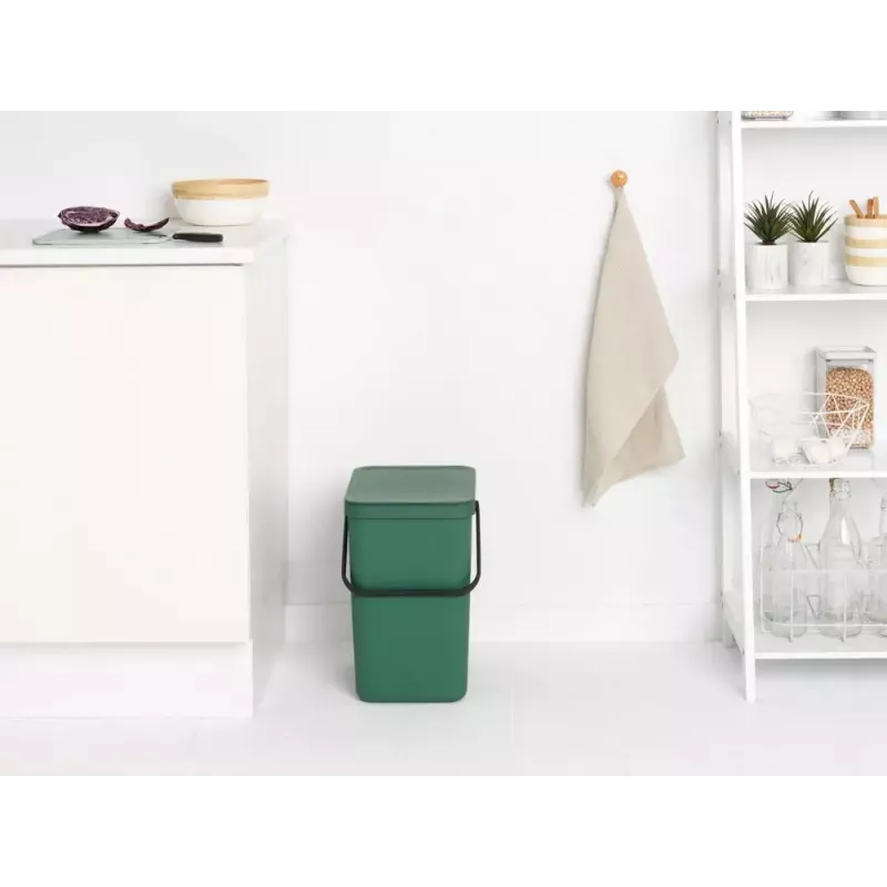 Mülleimer Brabantia 129964 25 L rechteckig Kunststoff grün