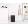 Abfalleimer Brabantia 129940 25 L rechteckig Kunststoff Grau