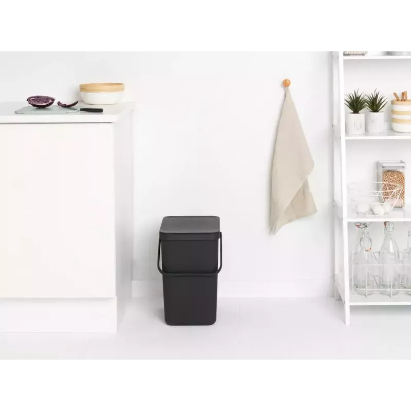 Abfalleimer Brabantia 129940 25 L rechteckig Kunststoff Grau