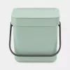 Abfallbehälter Brabantia Sort & Go 3 L Grün Breite 188 mm Tiefe 139 mm Höhe 181 mm