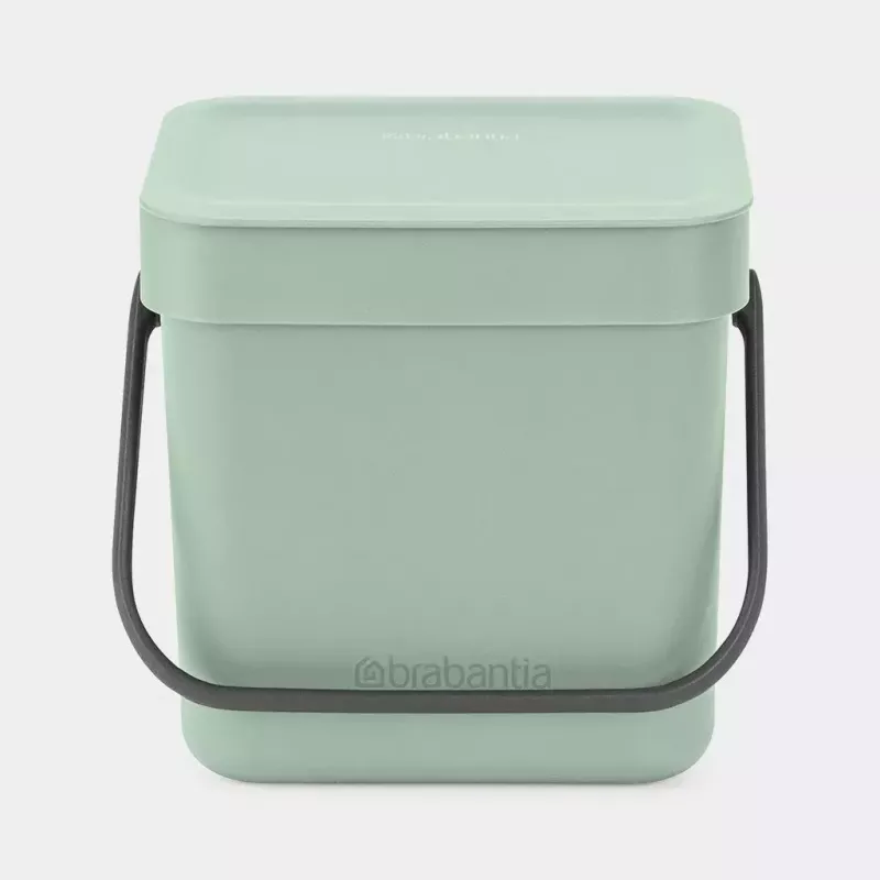 Abfallbehälter Brabantia Sort & Go 3 L Grün Breite 188 mm Tiefe 139 mm Höhe 181 mm