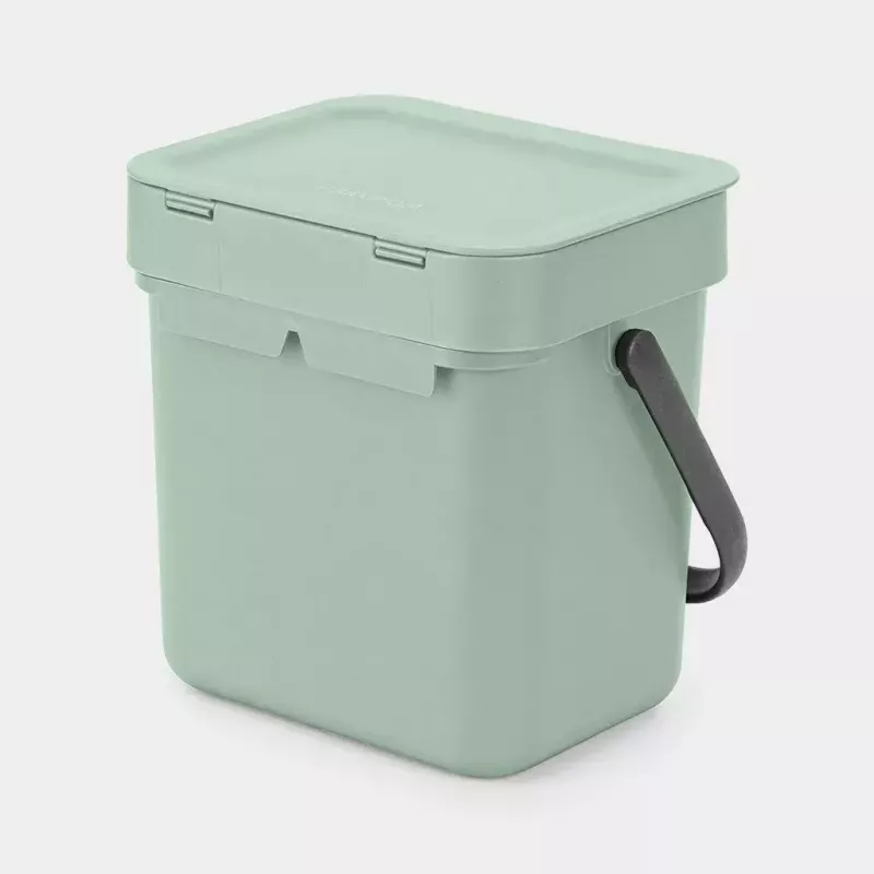 Abfallbehälter Brabantia Sort & Go 3 L Grün Breite 188 mm Tiefe 139 mm Höhe 181 mm