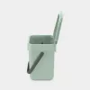 Abfallbehälter Brabantia Sort & Go 3 L Grün Breite 188 mm Tiefe 139 mm Höhe 181 mm