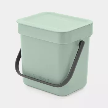 Abfallbehälter Brabantia Sort & Go 3 L Grün Breite 188 mm Tiefe 139 mm Höhe 181 mm