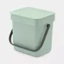 Abfallbehälter Brabantia Sort & Go 3 L Grün Breite 188 mm Tiefe 139 mm Höhe 181 mm