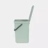 Abfalleimer BRABANTIA Sort & Go 12 L 1 Korb Grün 200×249×351 mm