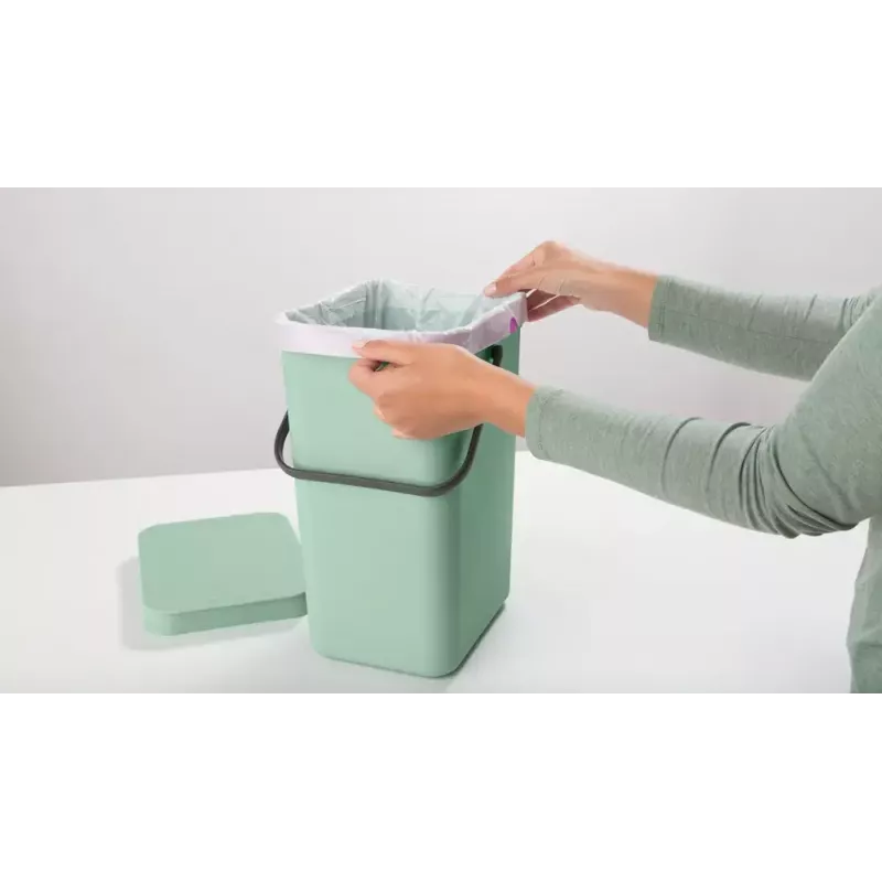 Abfalleimer BRABANTIA Sort & Go 12 L 1 Korb Grün 200×249×351 mm