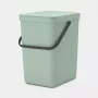 Brabantia Sort & Go 25 L Grüner Abfalleimer 265x340x400 mm