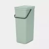 Brabantia Sort & Go 40 L Grüner Abfalleimer 267x341x620 mm