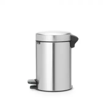 Treteimer Brabantia newIcon Rund Edelstahl gebürstet