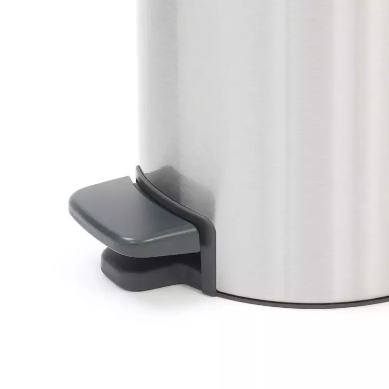 Treteimer Brabantia newIcon Rund Edelstahl gebürstet