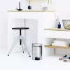 Treteimer Brabantia newIcon Rund Edelstahl gebürstet