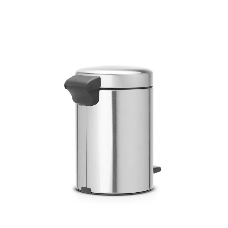Treteimer Brabantia newIcon Rund Edelstahl gebürstet