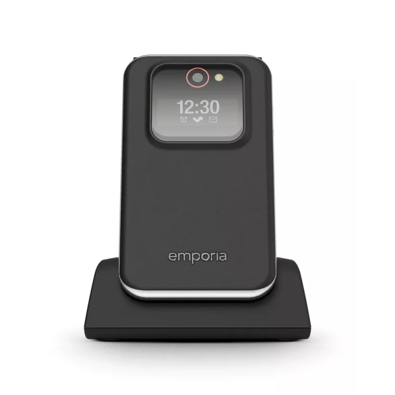 Emporia JOY 7,11 cm (2,8 Zoll) 113 g Schwarz Einsteigerhandy