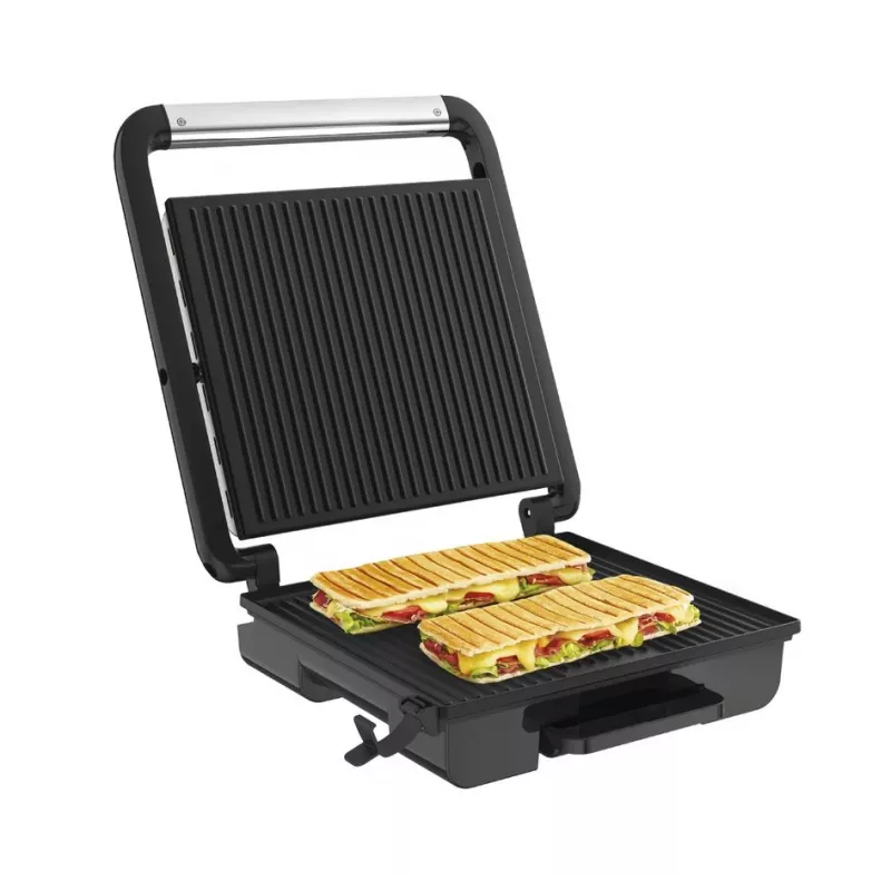 Kontaktgrill Tefal Inicio GC242D 2000W Schwarz Edelstahl