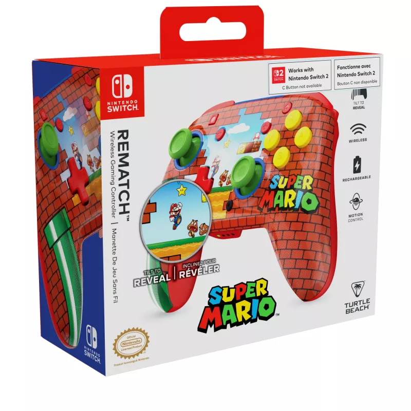Gamepad Turtle Beach Rematch Advanced Wired 2025 Mehrfarbig Nintendo Switch