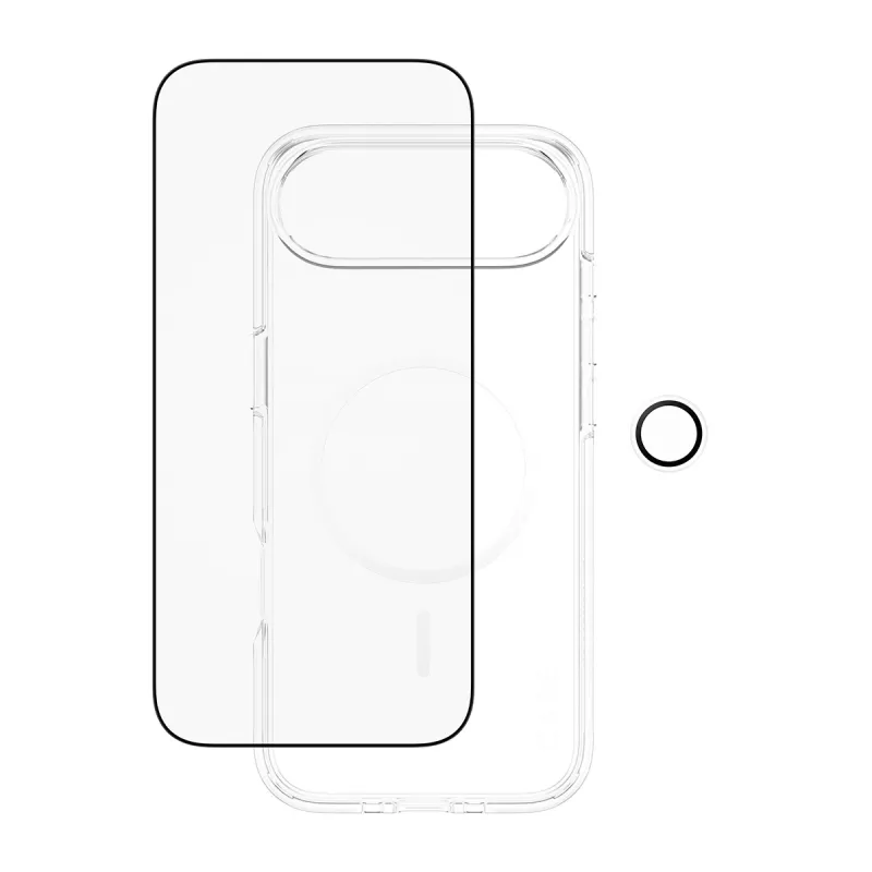 Bildschirmschutz-Kit PanzerGlass 3-in-1 Explorer Set CR66372 für iPhone 17 Air (gehärtetes Glas, Kameraschutz, Reinigungswerkzeuge)