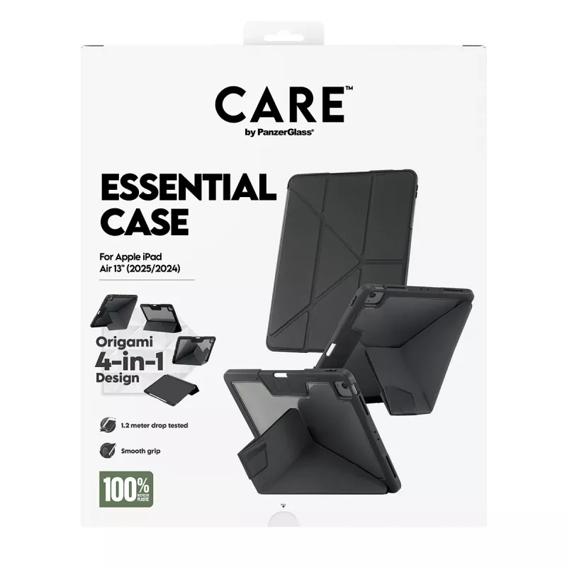 Schutzhülle PanzerGlass CR31677 Schwarz für iPad Air — TPU-Konstruktion