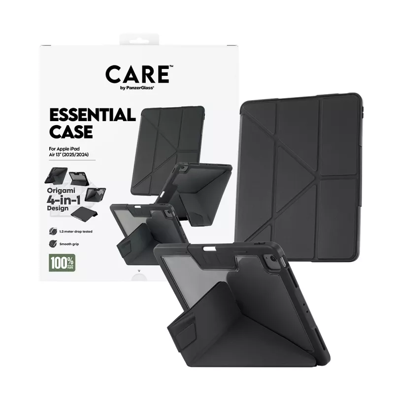 Schutzhülle PanzerGlass CR31677 Schwarz für iPad Air — TPU-Konstruktion